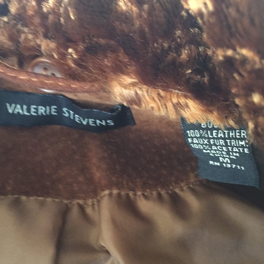 Valerie Stevens suede brown jacket medium vintage - Picture 2 of 5